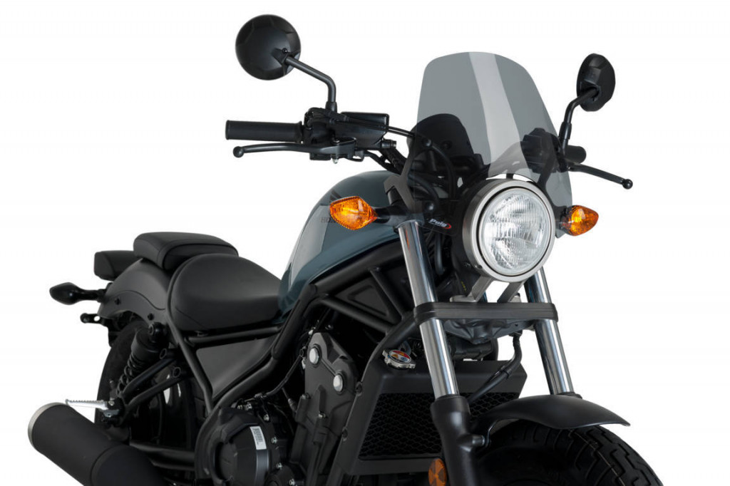 Windshield PUIG NEW GEN. SPORT 3829H smoke