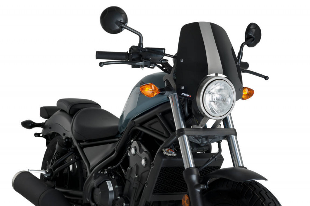 Windshield PUIG NEW. GEN SPORT 3829N Crni