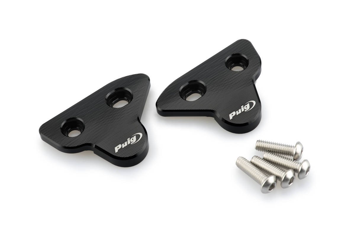 Mirrors caps PUIG 3845N Crni