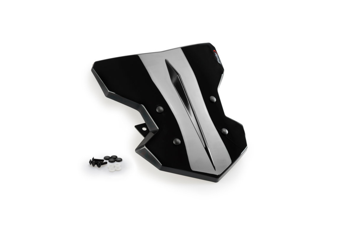 Windshield PUIG NEW. GEN SPORT 3879N Crni