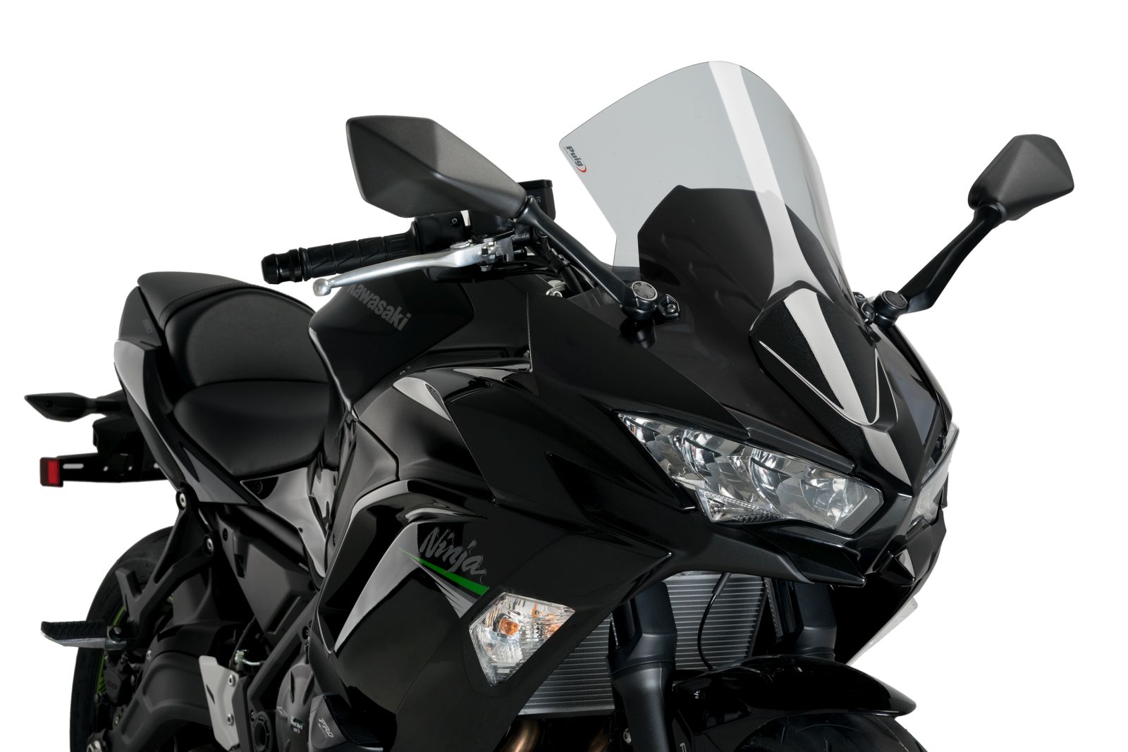 Windscreen PUIG R-RACER 3880H smoke for KAWASAKI Ninja 650 2020-2026
