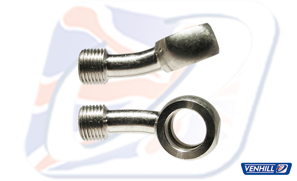 Banjo Venhill POWERHOSEPLUS 3/60082LS 20° naklon i 20° s lijeve Stainless Steel