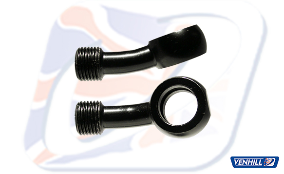 Banjo Venhill POWERHOSEPLUS 3/60082R/BLACK 20° naklon i 20° sa desne Crni