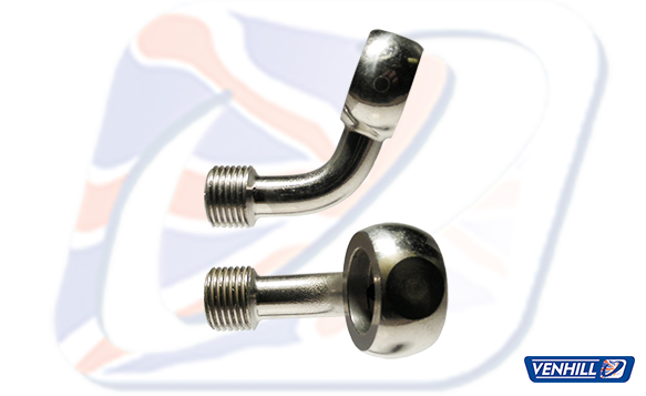 Banjo Venhill POWERHOSEPLUS 3/60086S 70° Stainless Steel