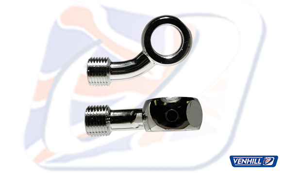 Banjo Venhill POWERHOSEPLUS 3/60090C 45° krom