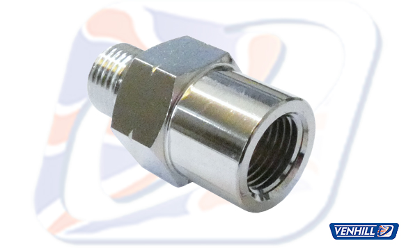Female adaptor Venhill POWERHOSEPLUS 3/60125FAC 10x1.25mm krom