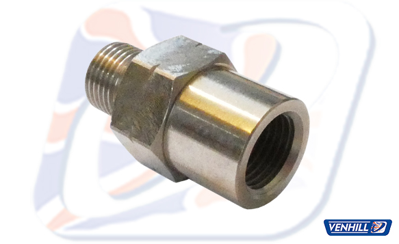 Female adaptor Venhill POWERHOSEPLUS 3/60125FAS 10x1.25mm Stainless Steel