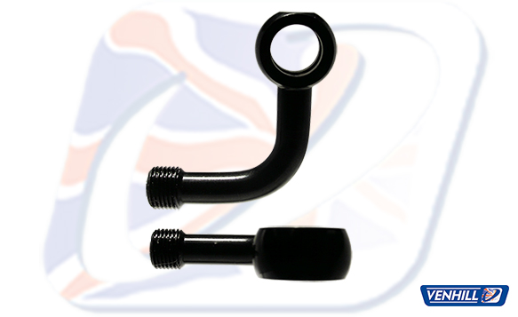 Banjo Venhill POWERHOSEPLUS 3/60193/BLACK 90° sa strane dugi Crni