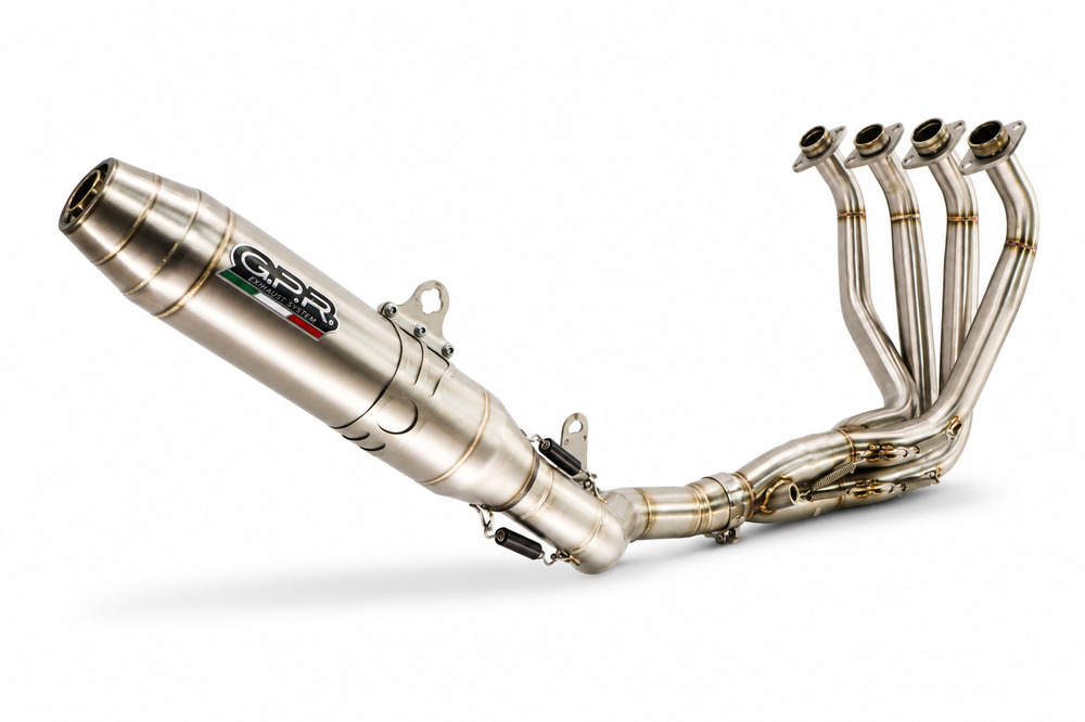 Cijeli ispušni sustav GPR DEEPTONE CO.H.249.CAT.DE Brushed Stainless steel