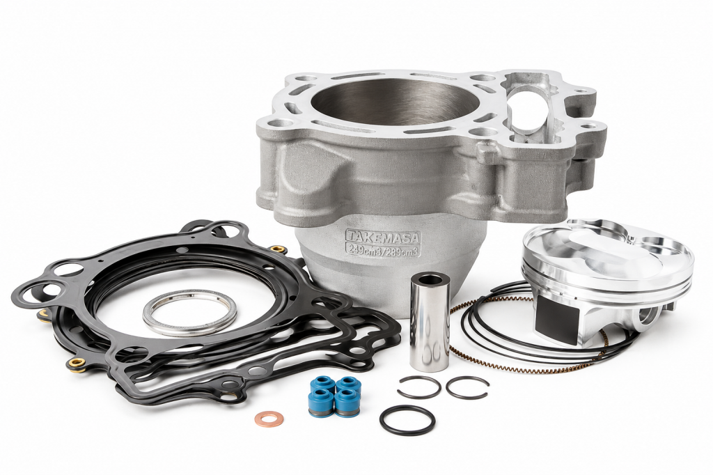 Standard bore cylinder kit CYLINDER WORKS 40003-K01 77mm for SUZUKI RM-Z 250 2007-2009