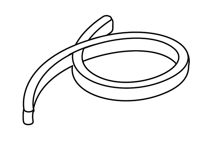 Box seal gasket SHAD 400253R for SH42 and SH46 (adhesive)