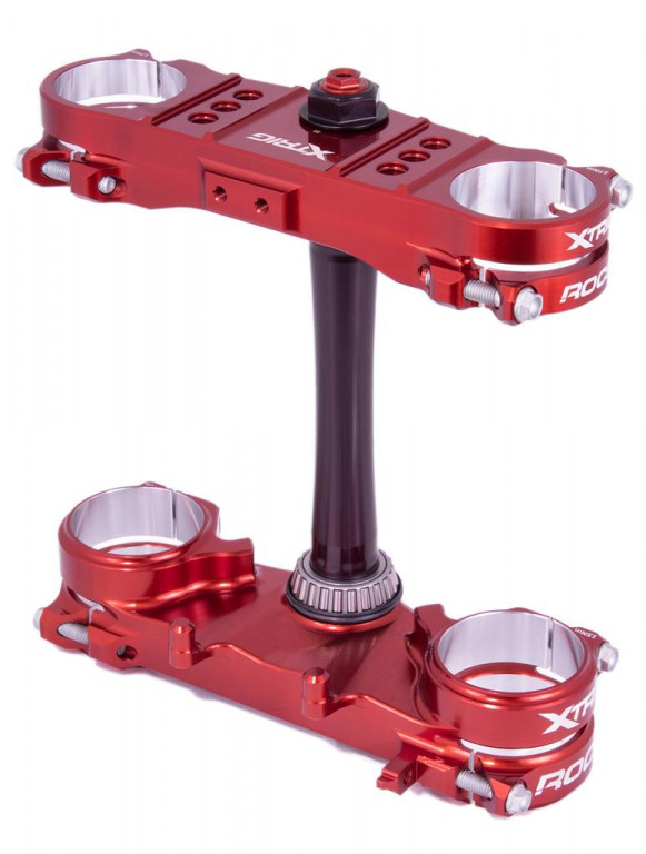 Triple clamp X-TRIG ROCS PRO 40101015 Brown