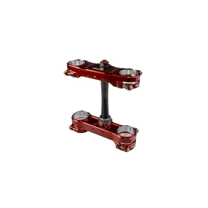 Triple clamp X-TRIG ROCS PRO 40502021 Brown 20-22mm