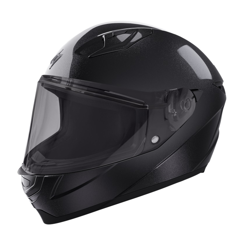 Kid helmet STORMER STRIKE KID SOLID black pearly YM