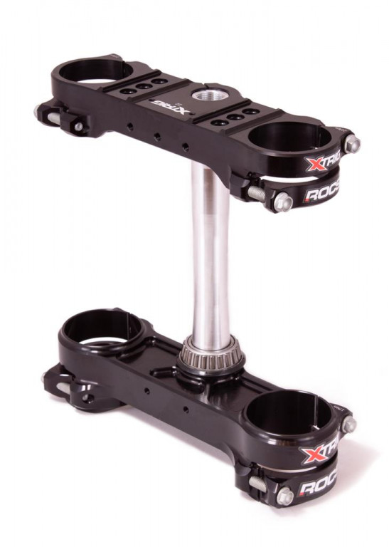 Triple clamp X-TRIG ROCS TECH 40705003 Crni