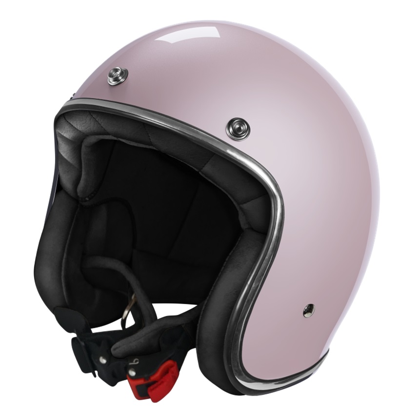 Open face helmet STORMER QUARTZ pale pink pearly XS