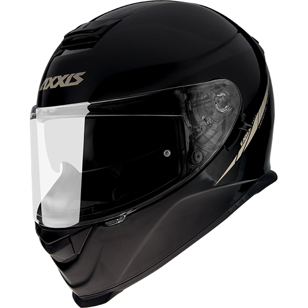FULL FACE helmet AXXIS EAGLE SV ABS solid black gloss XS