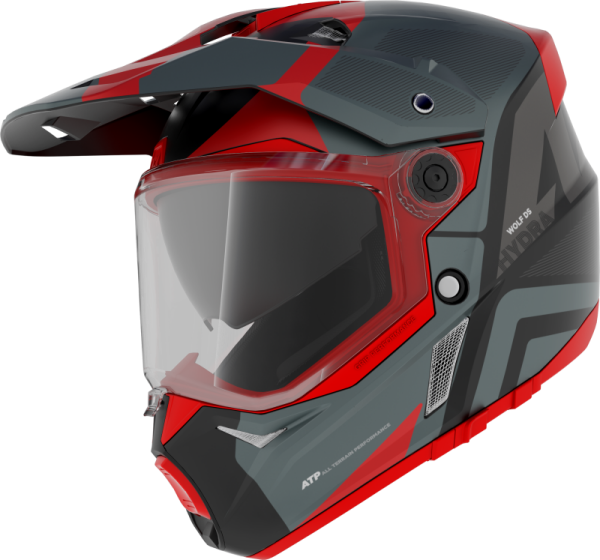 Dualsport helmet AXXIS WOLF DS hydra b5 matt red XS