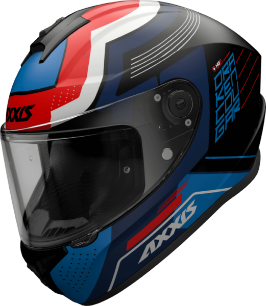FULL FACE helmet AXXIS DRAKEN S cougar matt blue XS