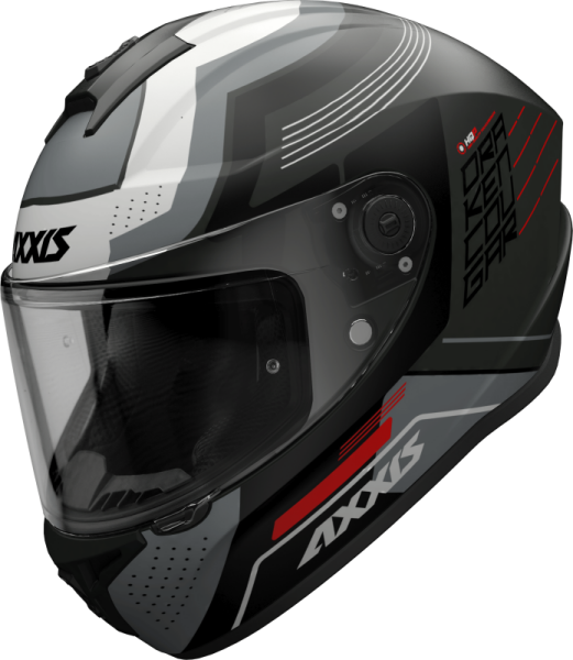 FULL FACE helmet AXXIS DRAKEN S cougar matt gray XS