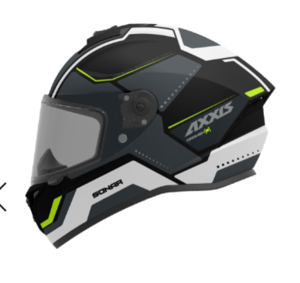 FULL FACE helmet AXXIS DRAKEN S sonar matt M
