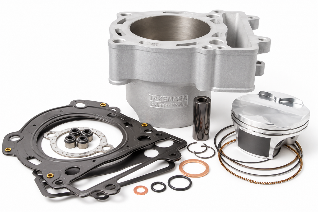 Standard bore HC cylinder kit CYLINDER WORKS 50002-K01HC 76mm for KTM EXC-F 250 2007, KTM SX-F 250 2005-2012
