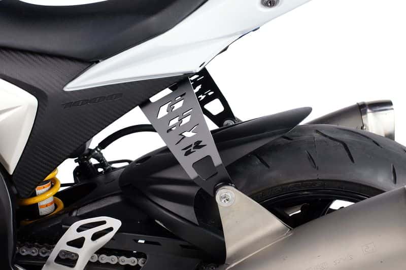 Exhaust brackets PUIG 5001N Crni right for SUZUKI GSX-R 1000 2009-2011