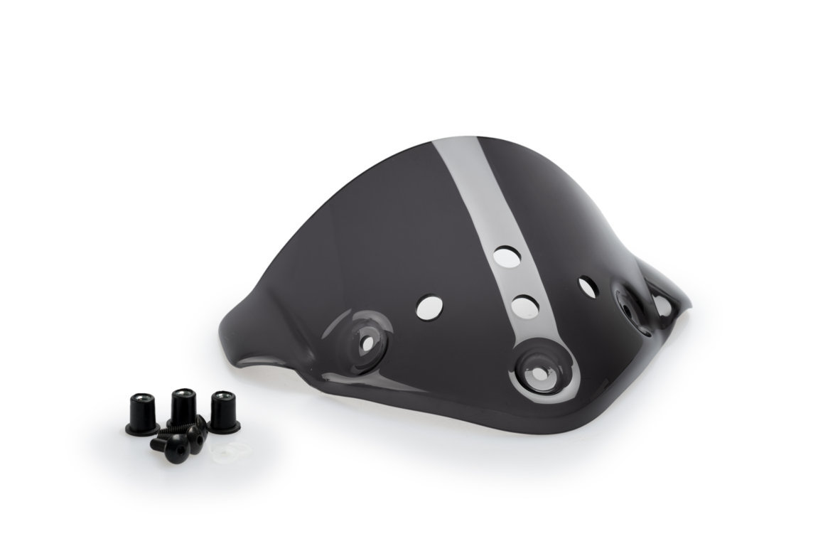 Mask PUIG CAFE RACER 5273F dark smoke 173mm x 120mm