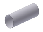 Sleeve MIVV OVAL 53.T.005.0 titan (big) - L.400 mm