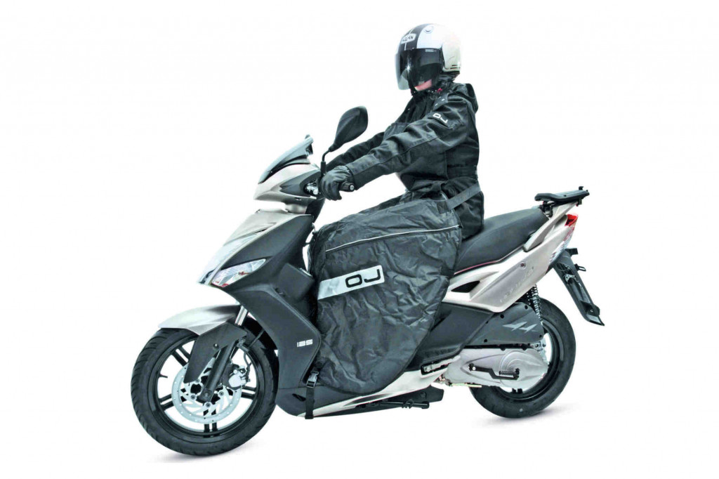 Legs cover PUIG RAINCOAT 5508N Crni Scooter