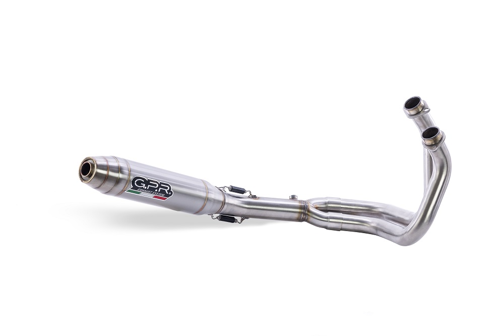 Cijeli ispušni sustav GPR DEEPTONE INOX E5.S.199.CAT.DE Brushed Stainless steel