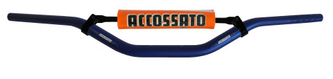 Handlebar ACCOSSATO HB068 Aluminium Made With Variable Diameter - 28.5 mm plavi