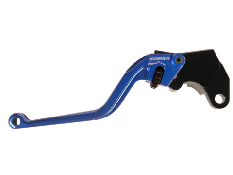 Clutch Lever ACCOSSATO ESS248 fixed CNC-worked aluminium, blue