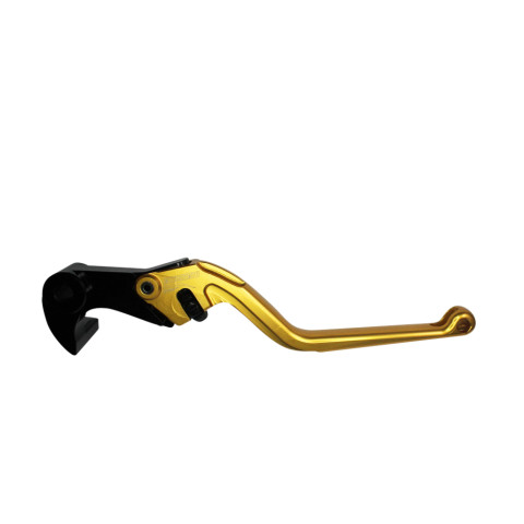 Brake lever ACCOSSATO EDR015 fixed CNC-worked aluminium, gold