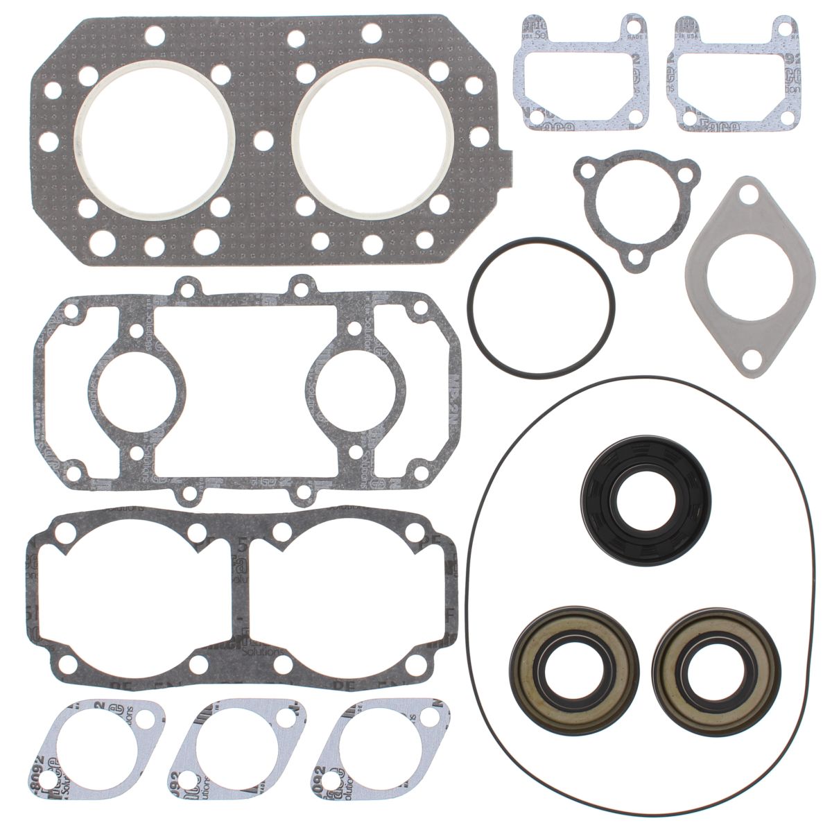 Complete gasket set with oil seal WINDEROSA 611102