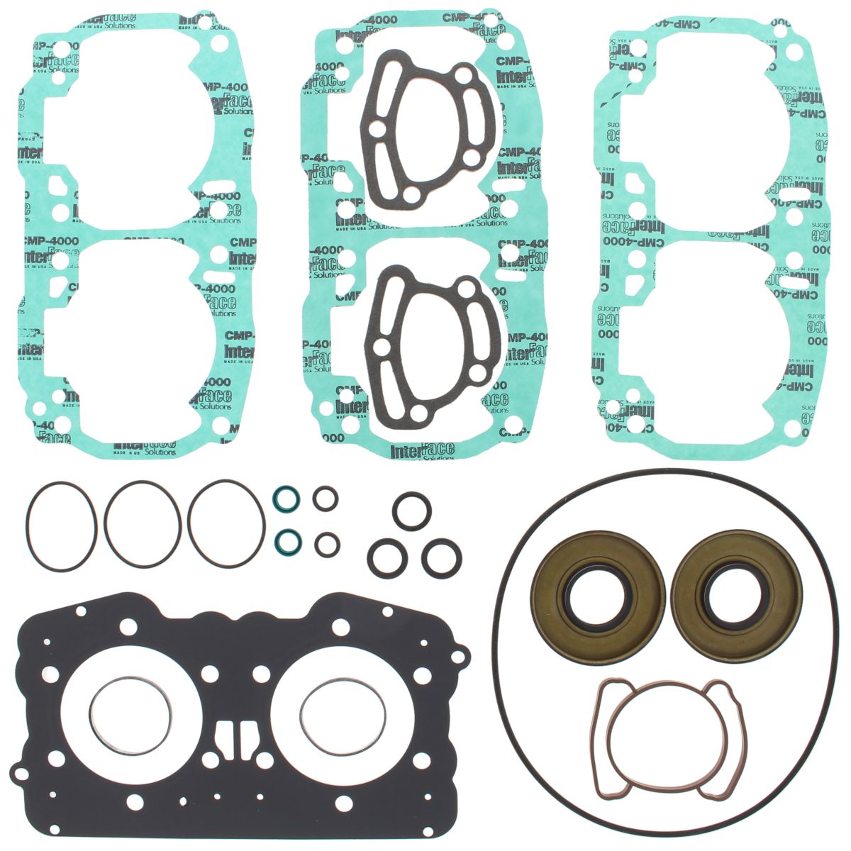 Complete gasket set with oil seal WINDEROSA 611210