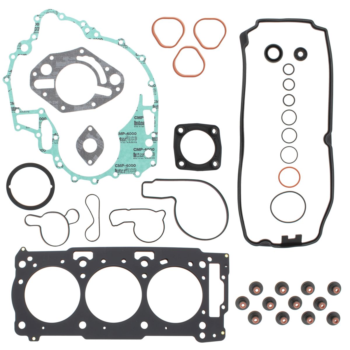 Complete gasket set with oil seal WINDEROSA PWC 611214