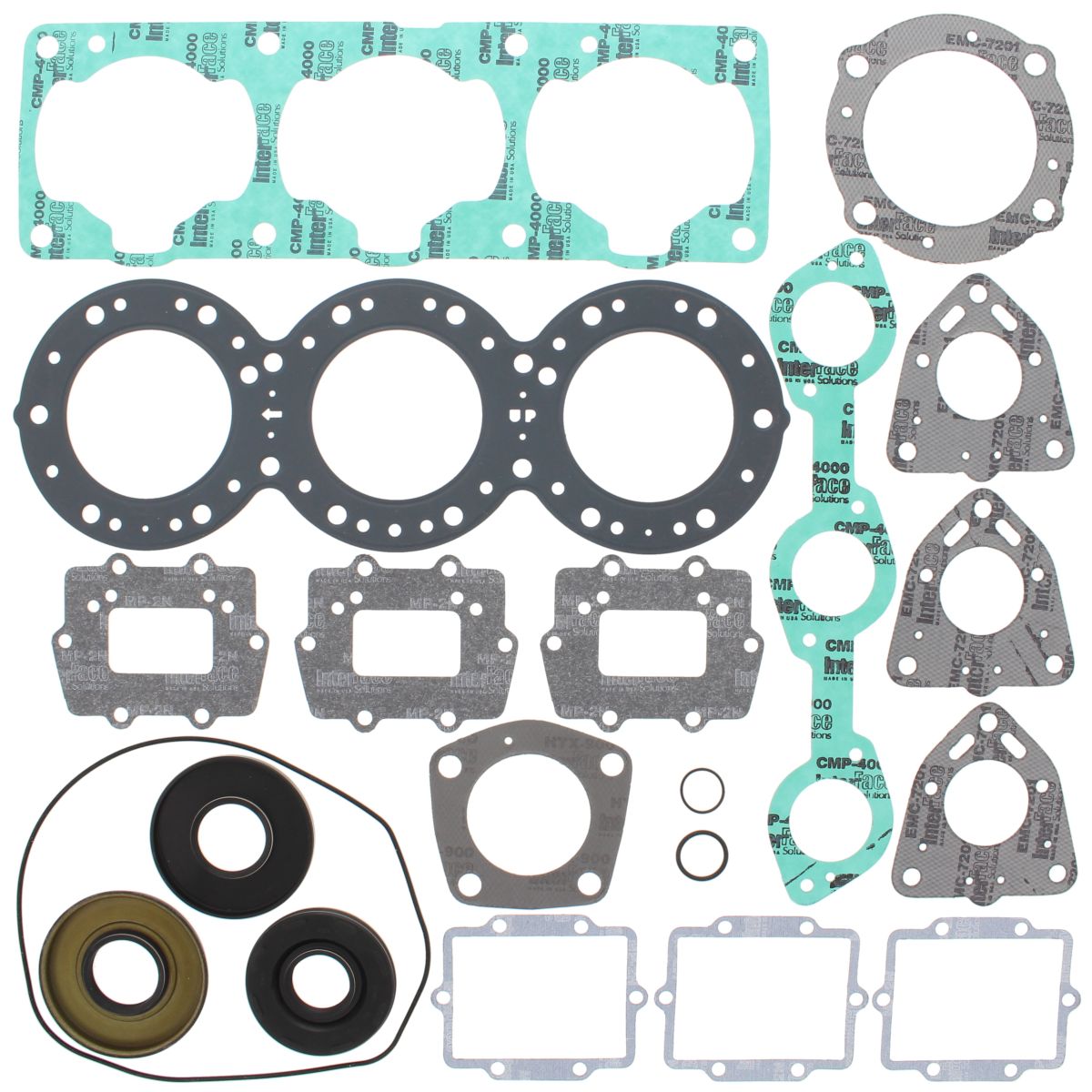 Complete gasket set with oil seal WINDEROSA 611405