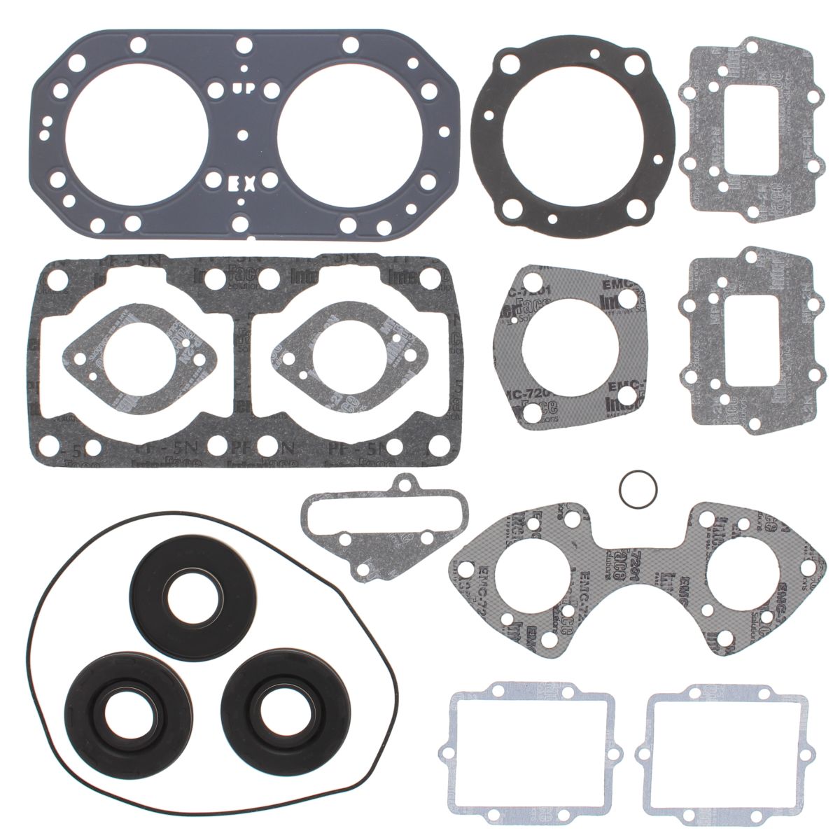 Complete gasket set with oil seal WINDEROSA 611408