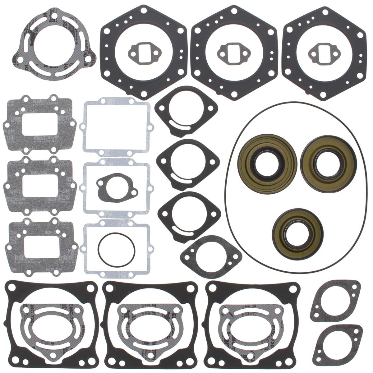 Complete gasket set with oil seal WINDEROSA 611411