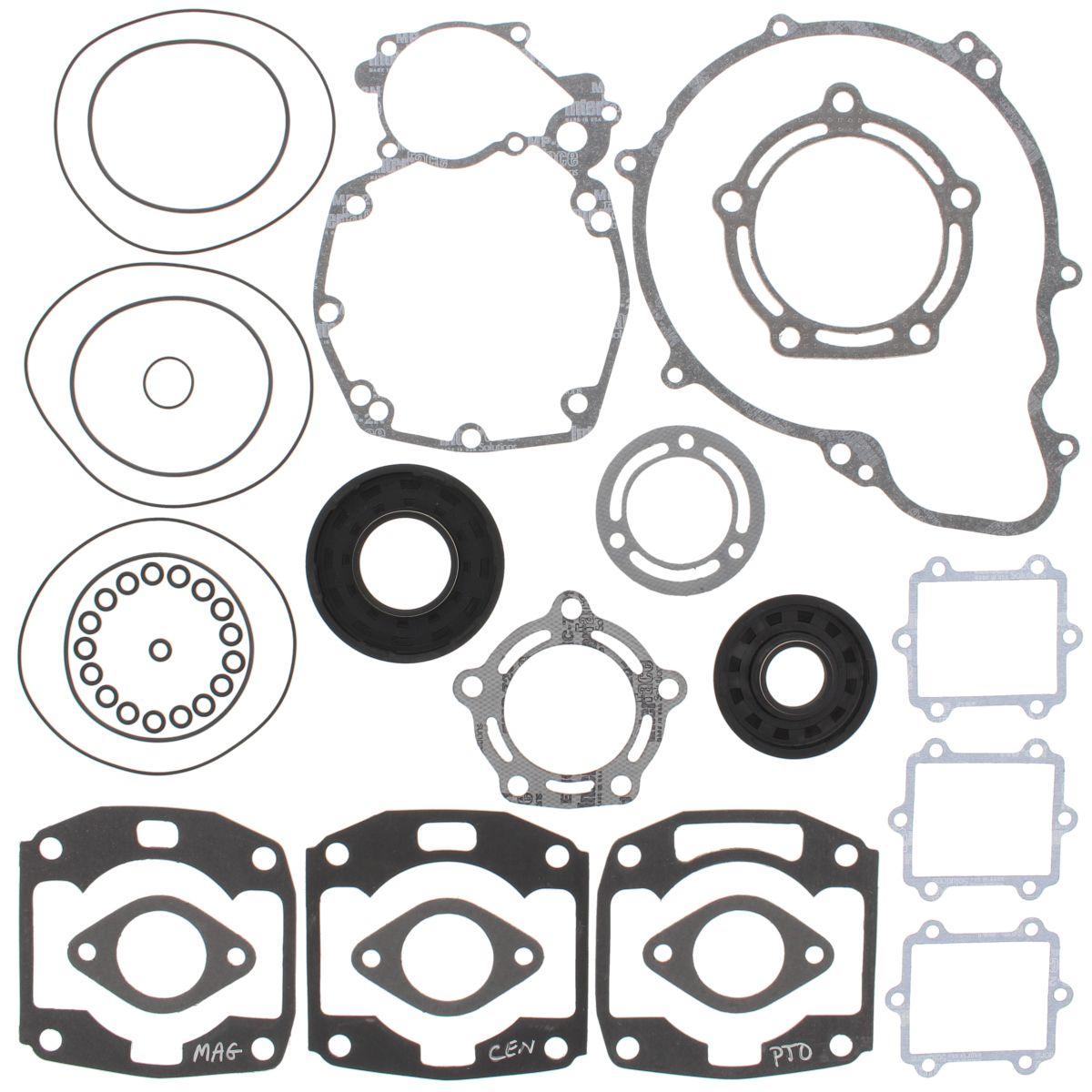 Complete gasket set with oil seal WINDEROSA 611502