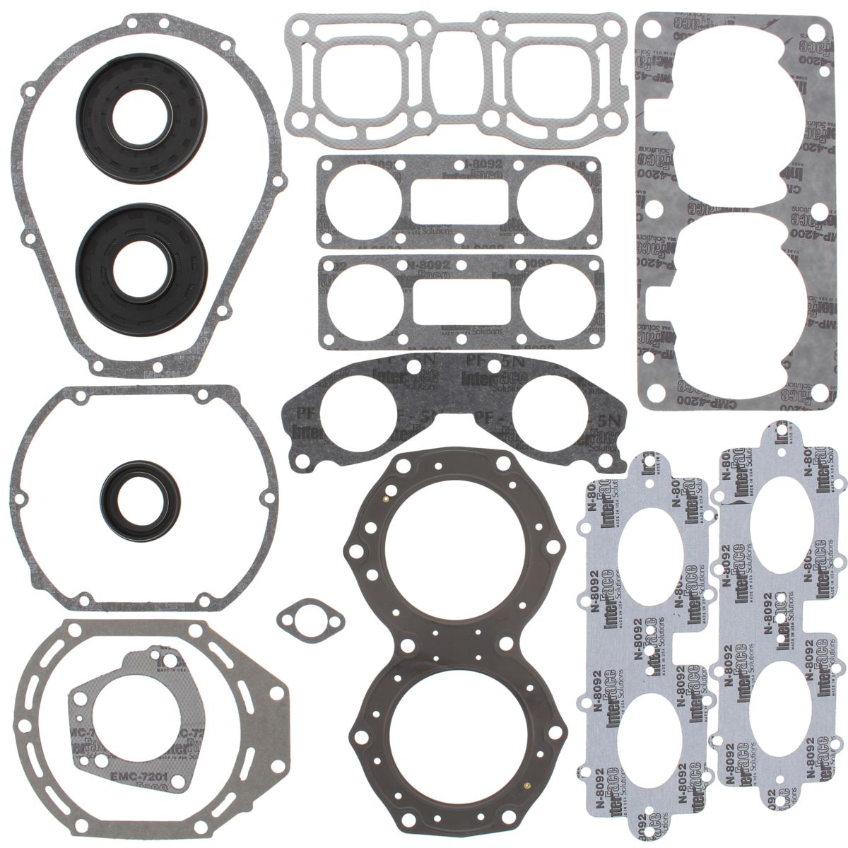 Complete gasket set with oil seal WINDEROSA 611603
