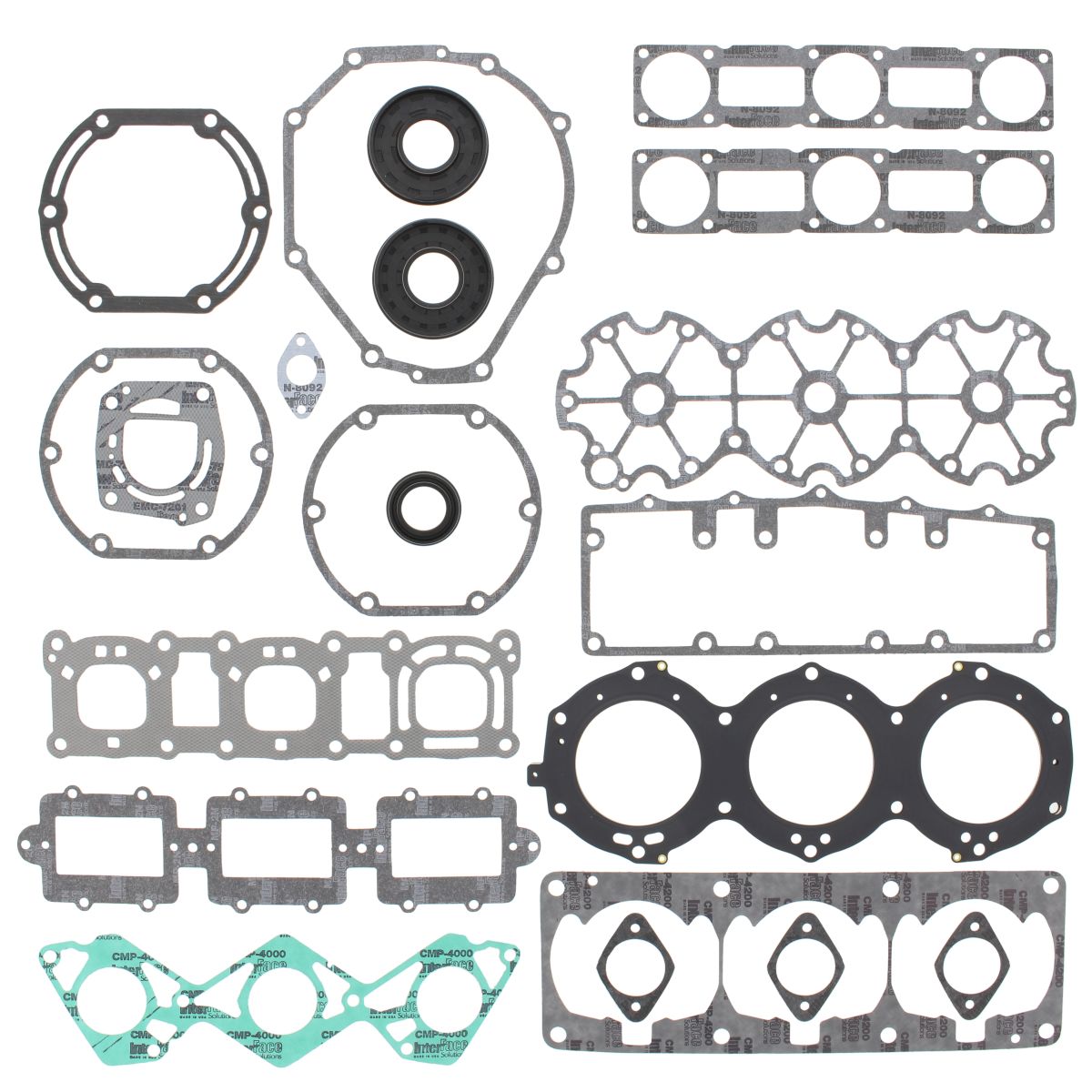 Complete gasket set with oil seal WINDEROSA 611606
