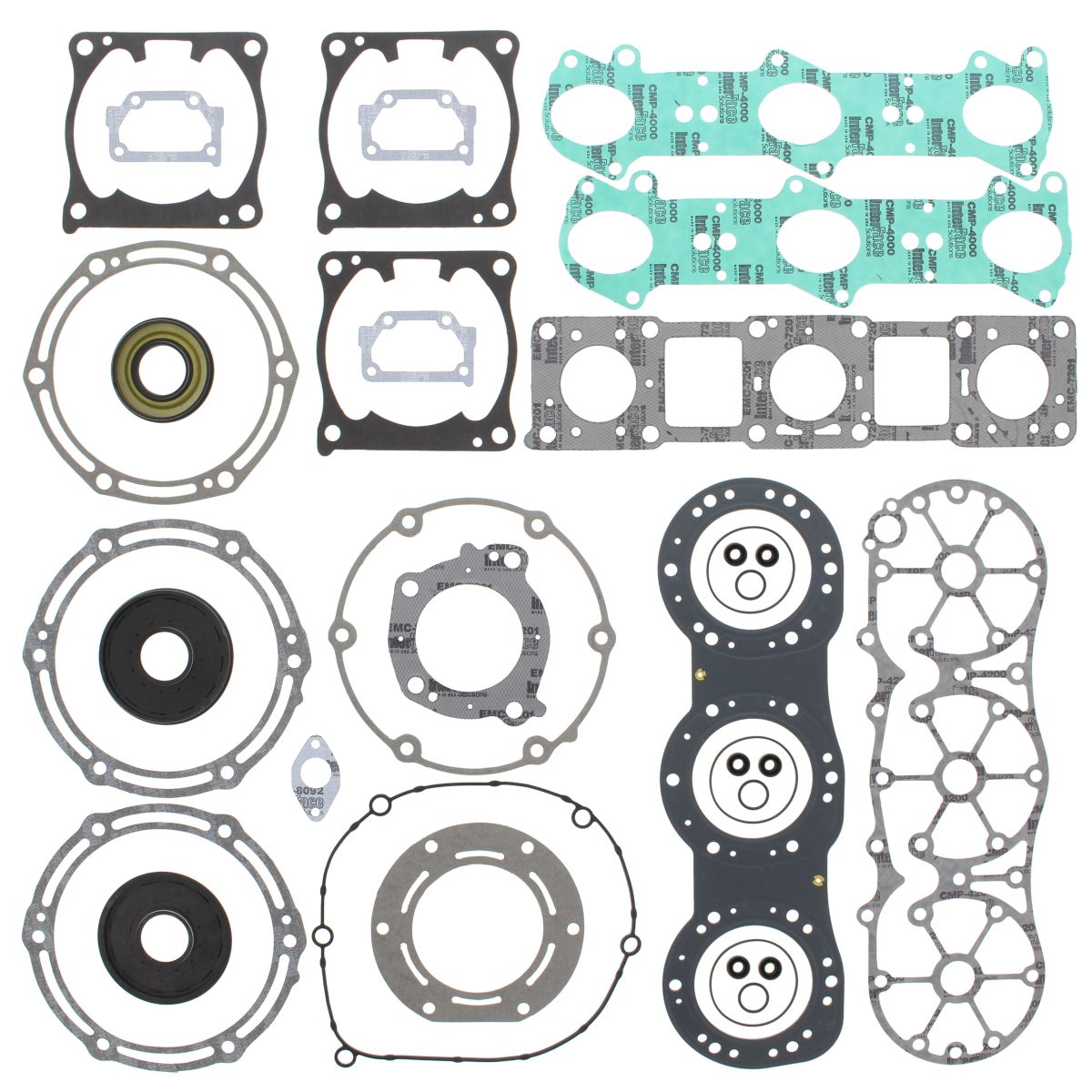 Complete gasket set with oil seal WINDEROSA 611608