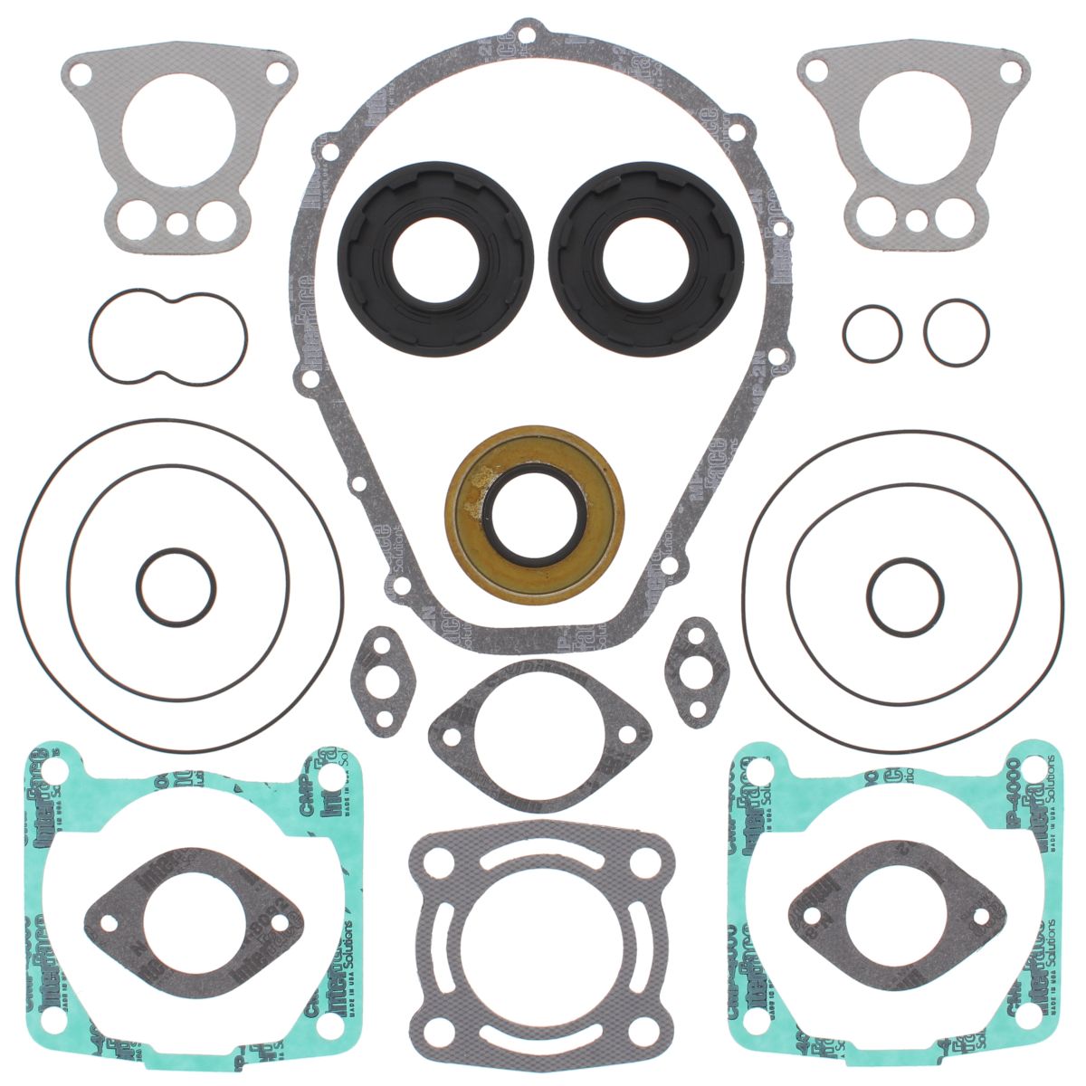 Complete gasket set with oil seal WINDEROSA 611811