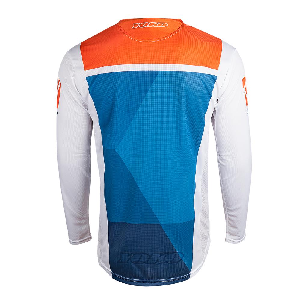 MX jersey YOKO KISA blue / orange M