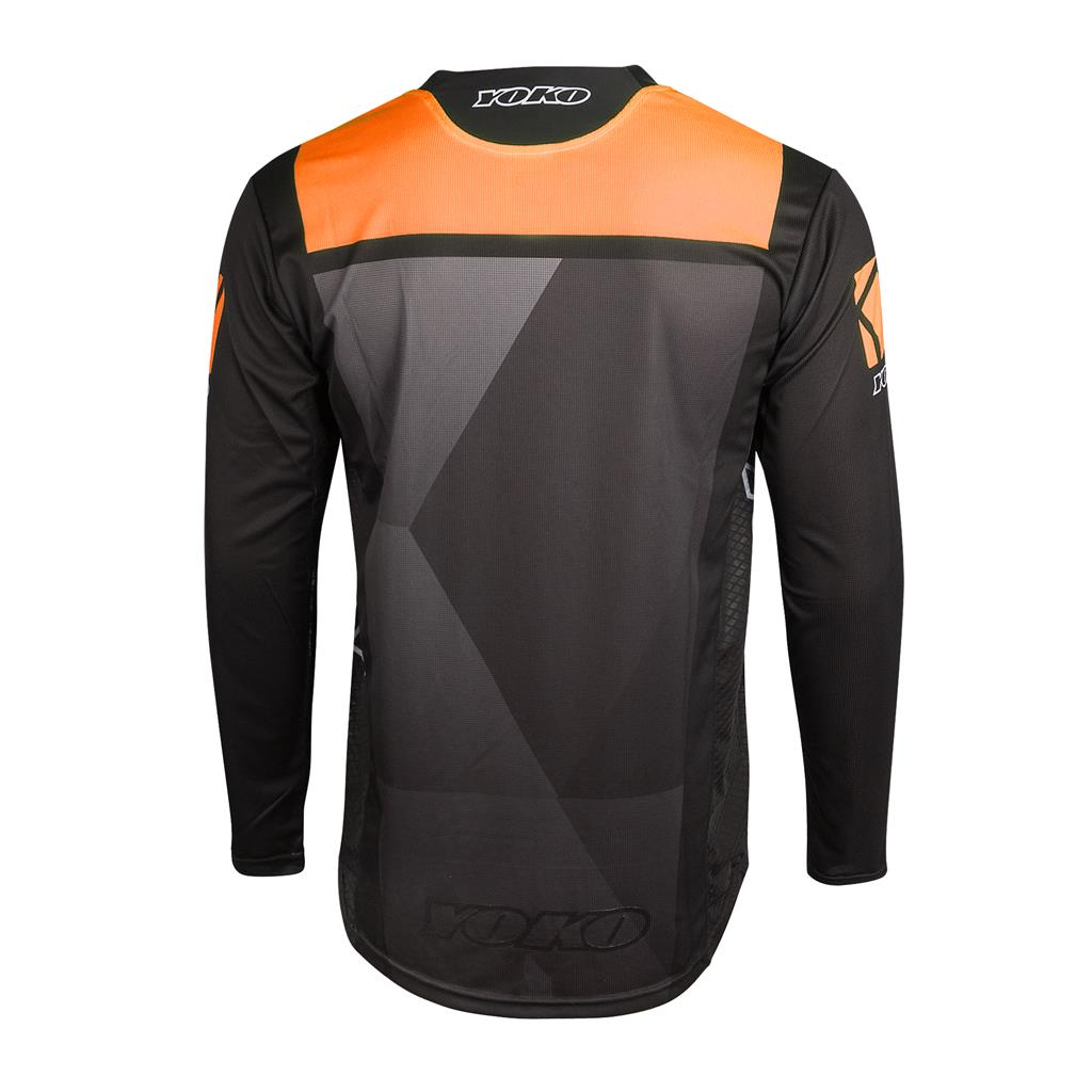 MX jersey YOKO KISA black / orange M