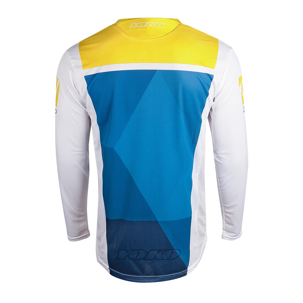 MX jersey YOKO KISA blue / yellow M