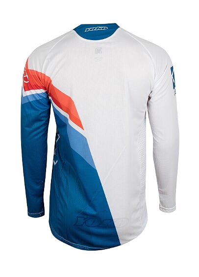 MX jersey YOKO VIILEE white / blue / fire M