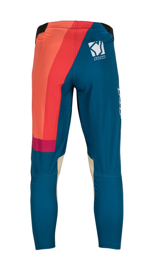 MX hlače za djecu YOKO VIILEE blue / orange 22